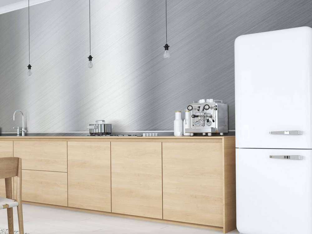 Geborsteld aluminium