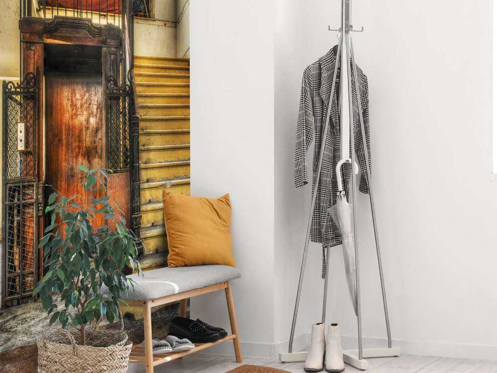 Verlaten hotel lobby