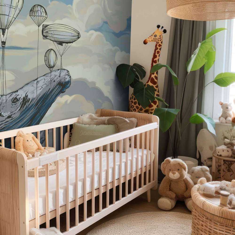 Luchtballonnen met een walvis