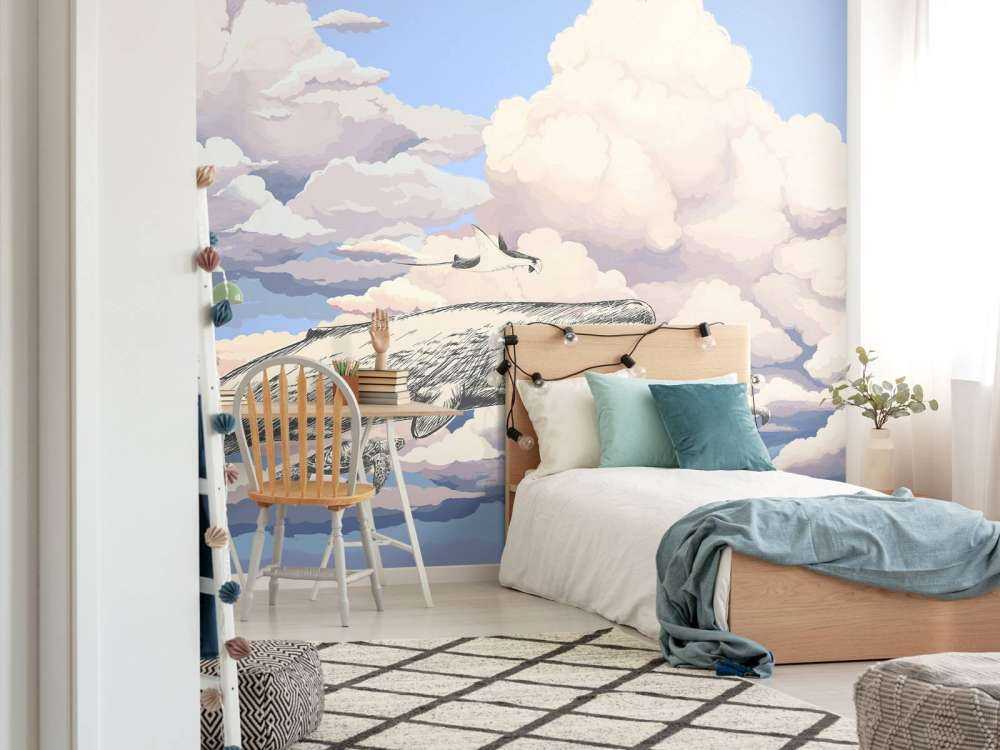 Walvis met zijn vrienden