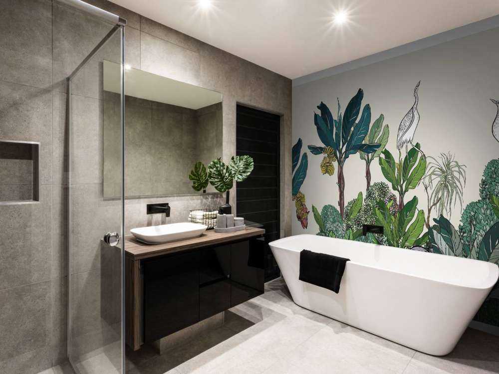 Jungle panorama met dieren