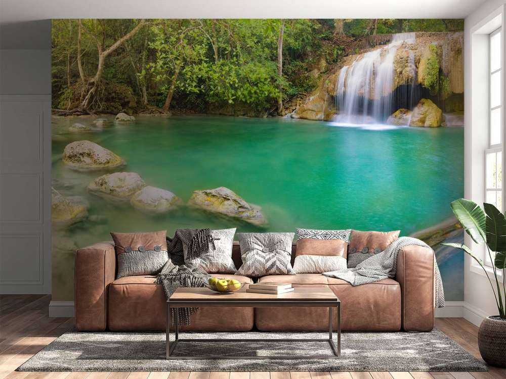 Mooie waterval in Thailand