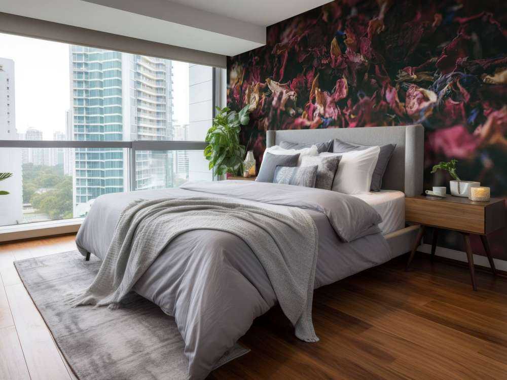 Opgedroogde bloemblaadjes