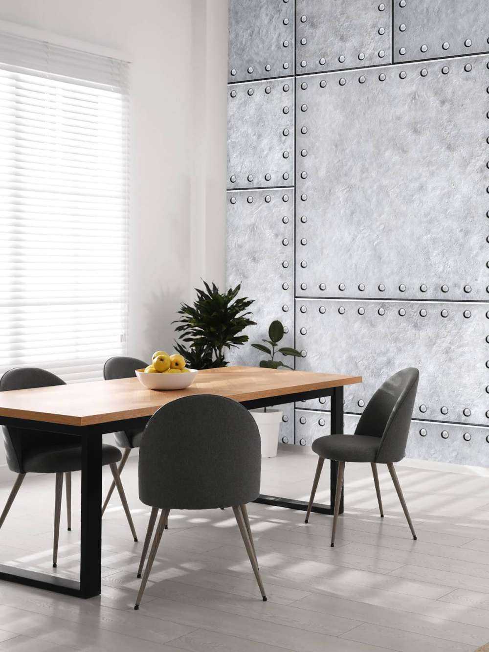 Gepantserde metalen plaat