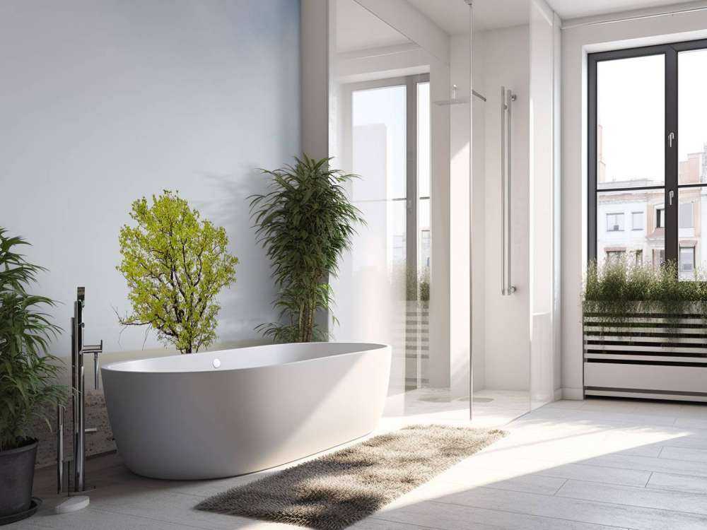 Minimalistische landschap