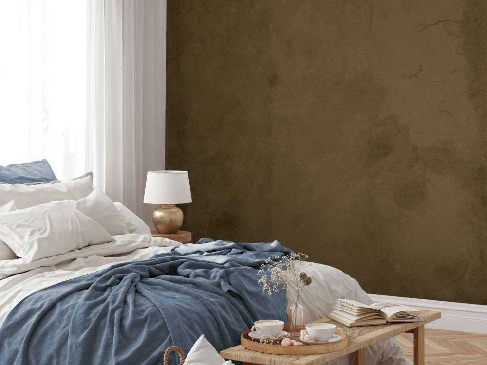 Olijfbruin beton