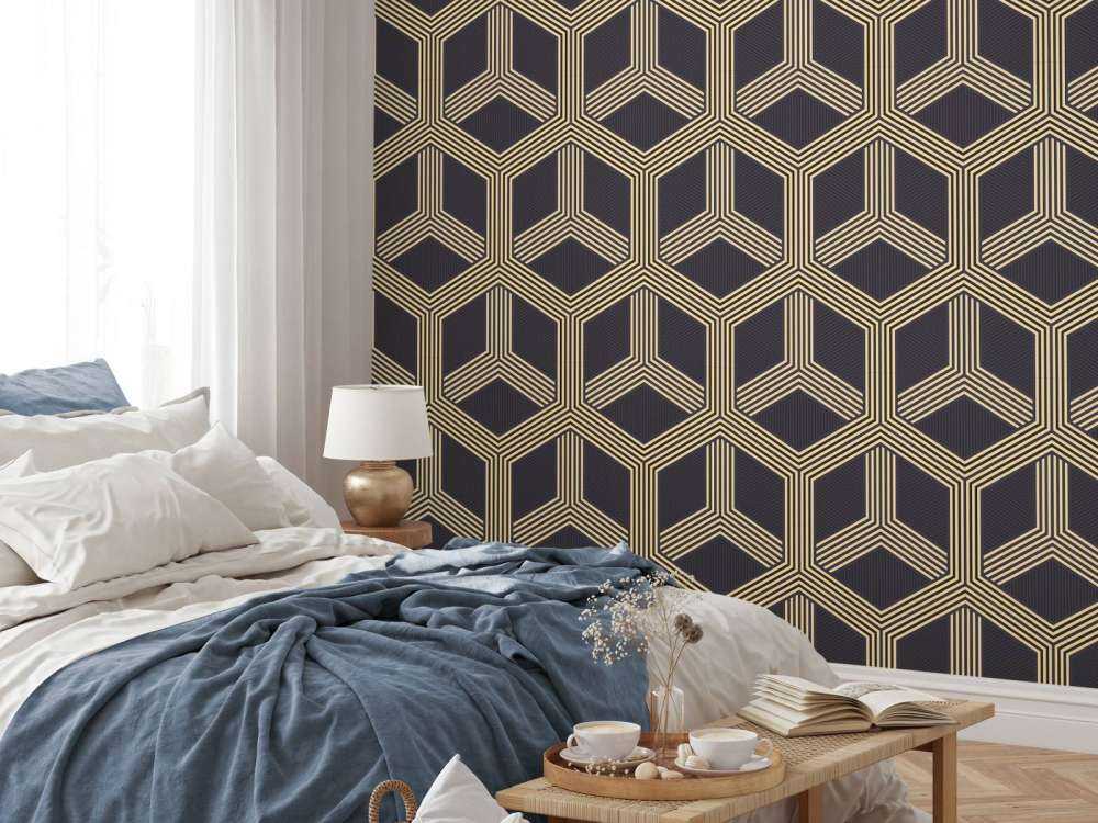 Illusie patroon art deco