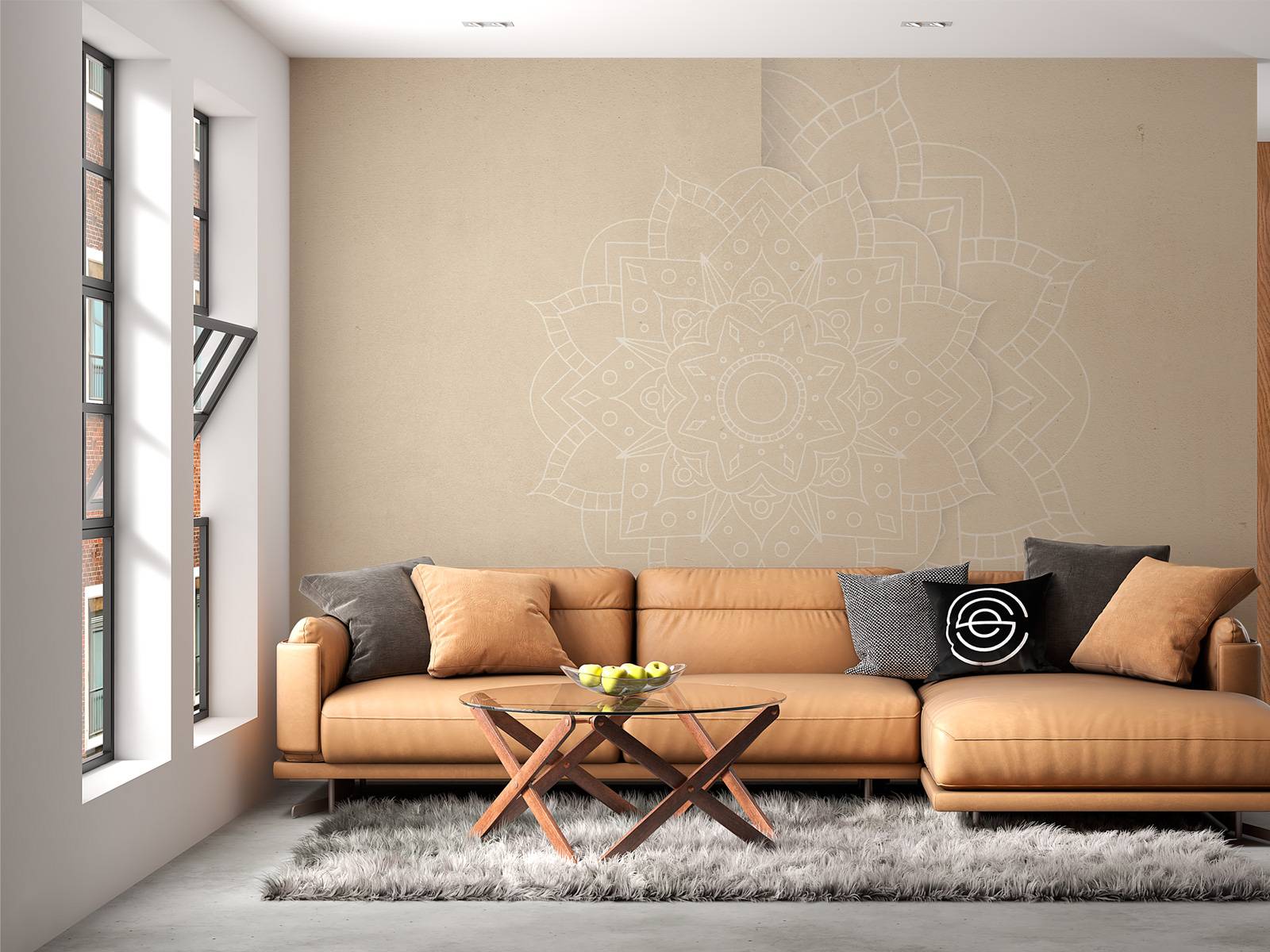 Beige Mandala Sfeer