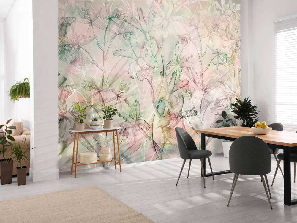 Orchid Mirage in Soft Pastels