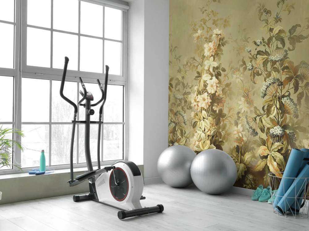 Vintage Olive Green Clematis