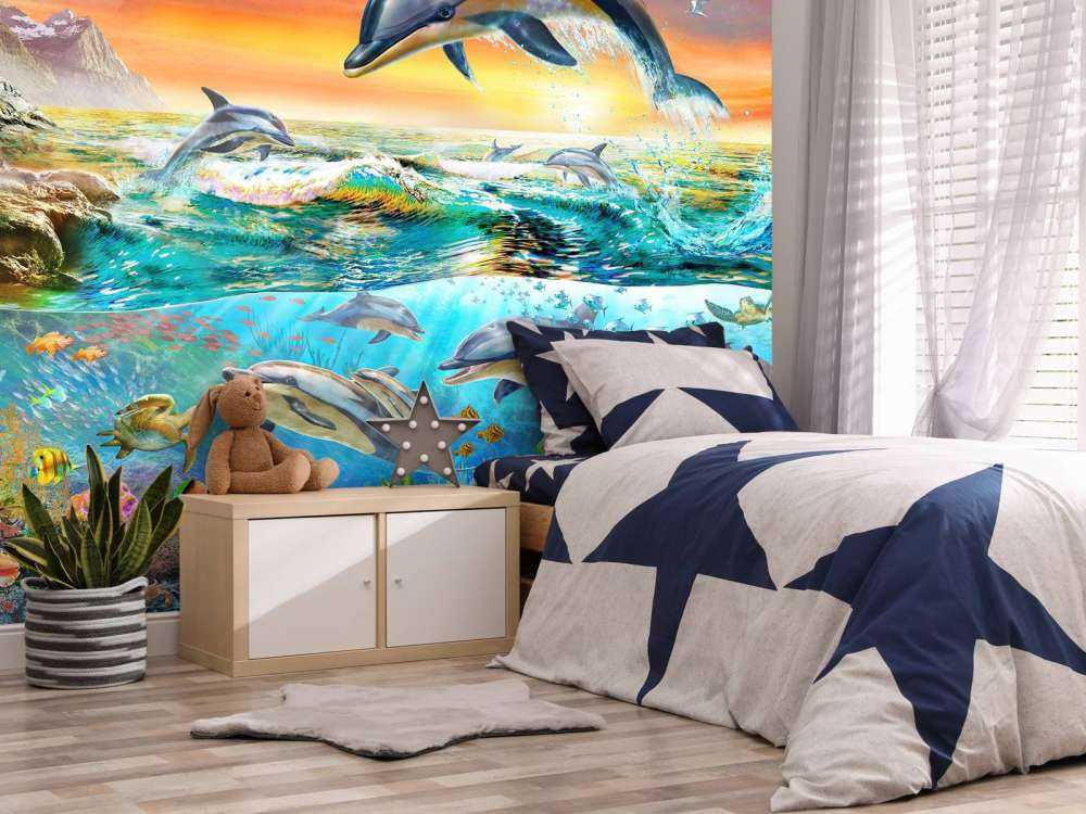 Tropical Evening Dolphins