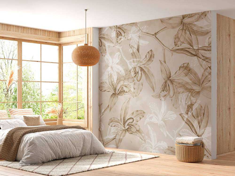 Orchid Dreamscape Sepia