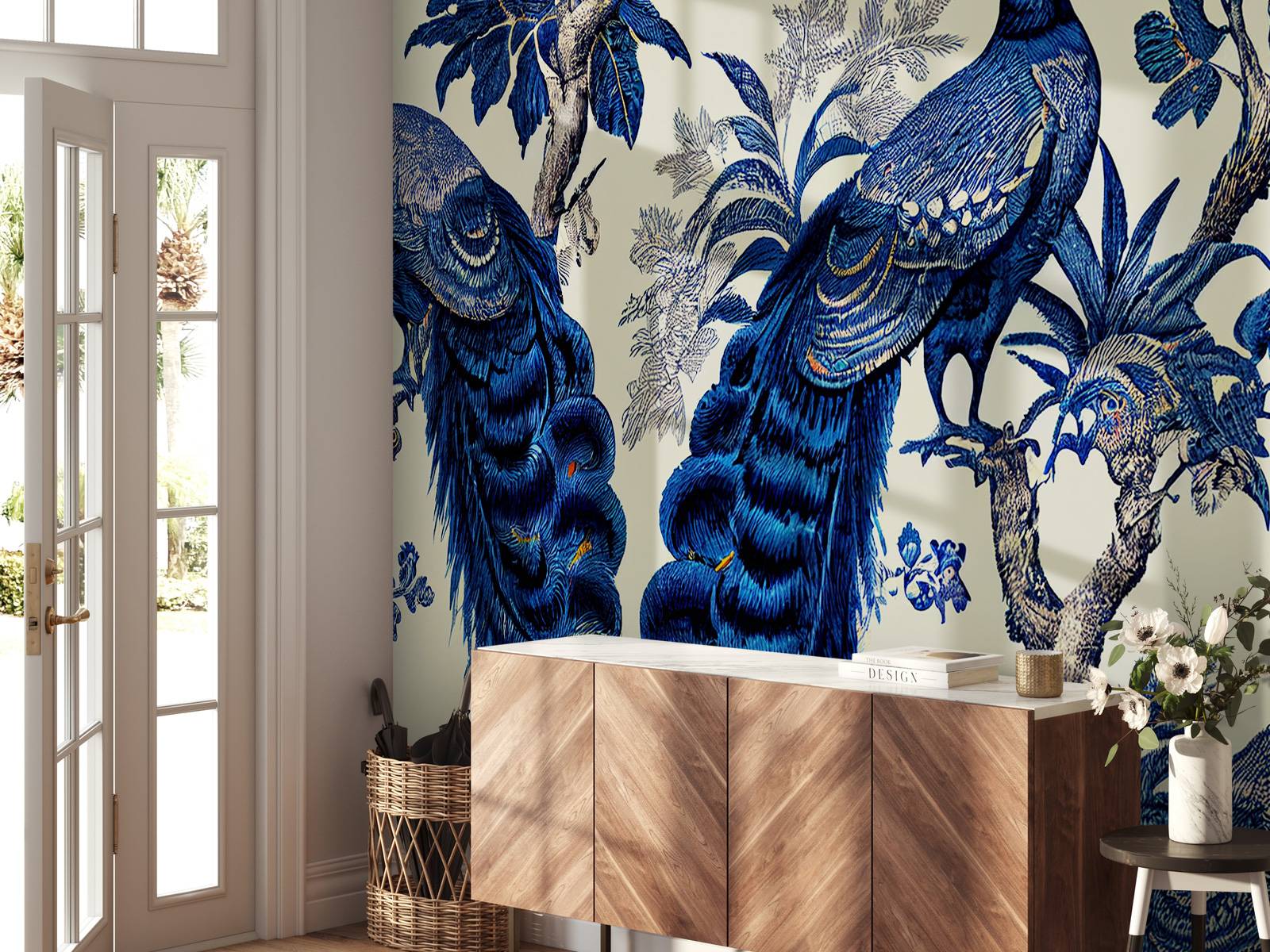 Koninklijk Blauwe Pauwpracht