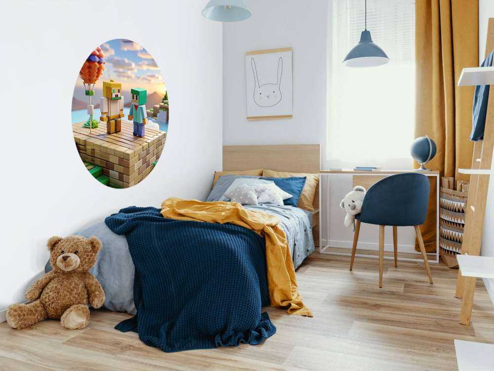 Luchtballon in de Pixelvallei