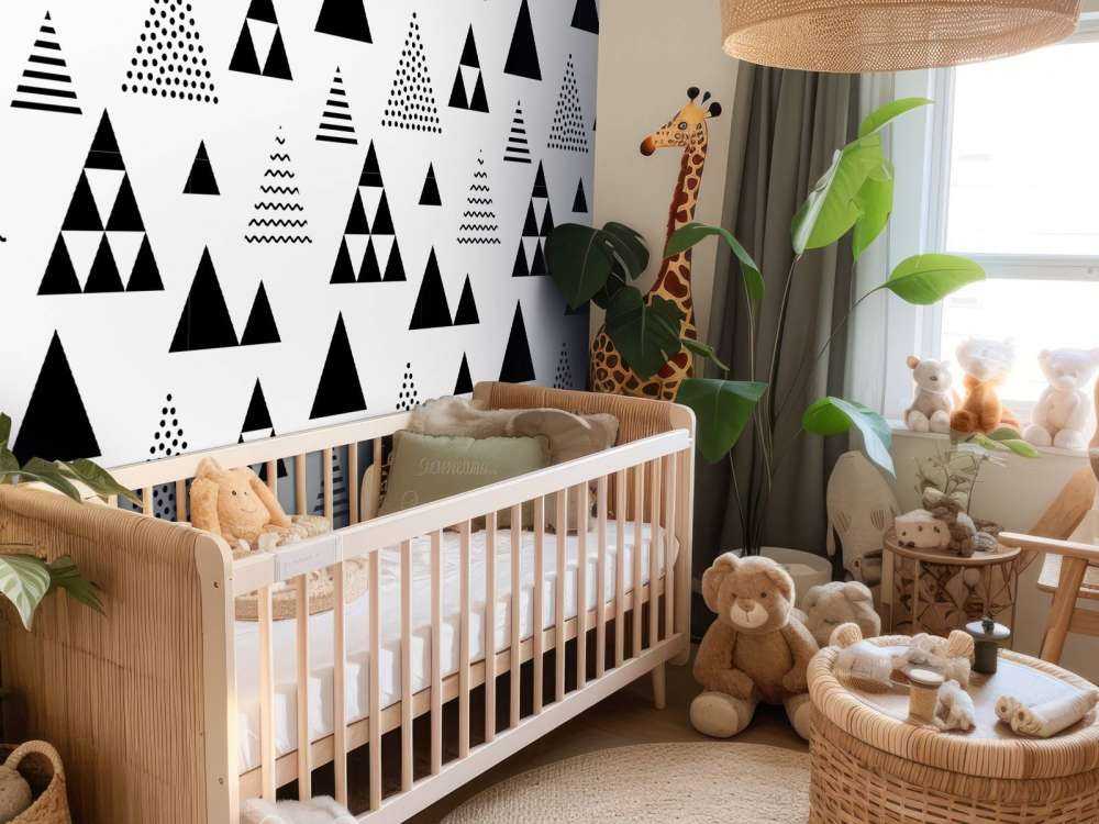 Driehoeken in zwart-wit