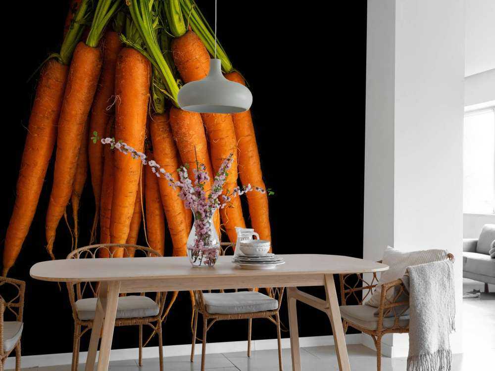 Oranje wortels
