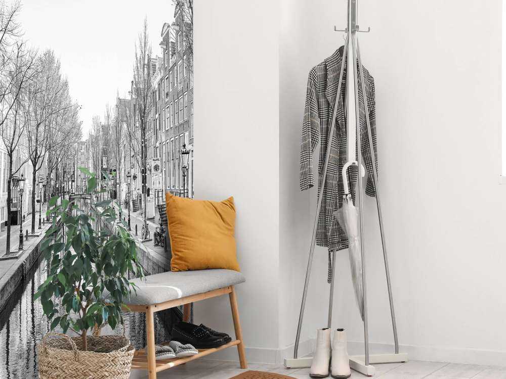 Amsterdam in zwart wit