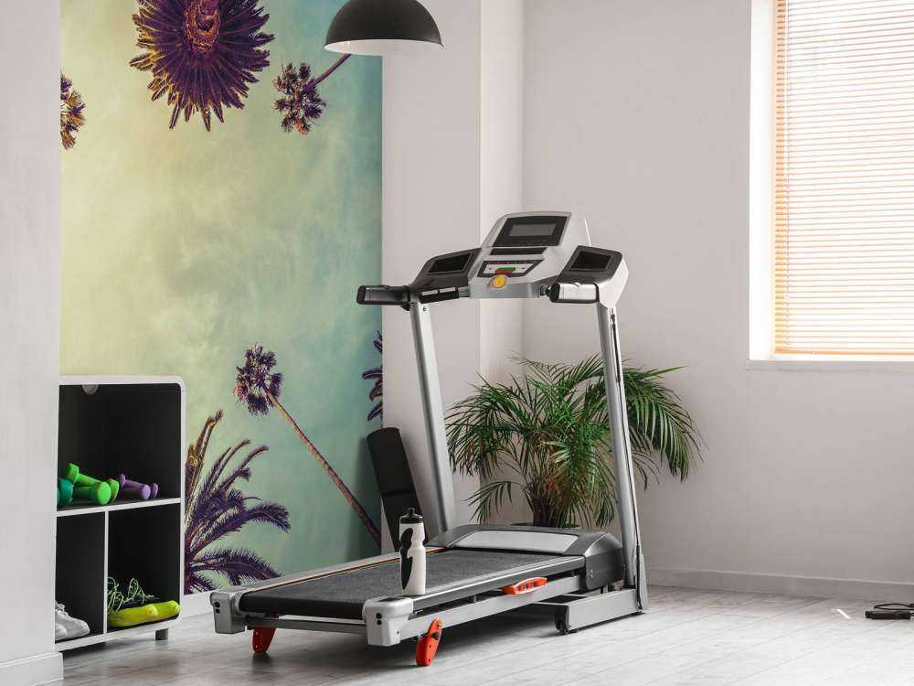 Onderaanzicht van palmbomen