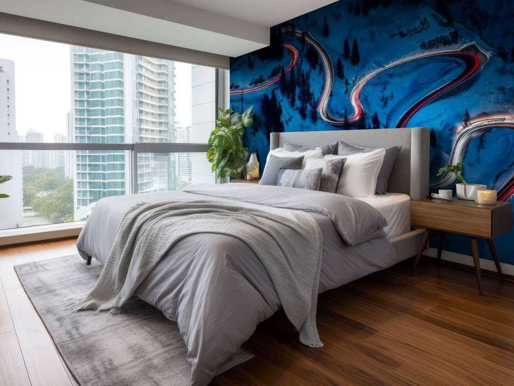 Nachtelijke afdaling in bergbochten