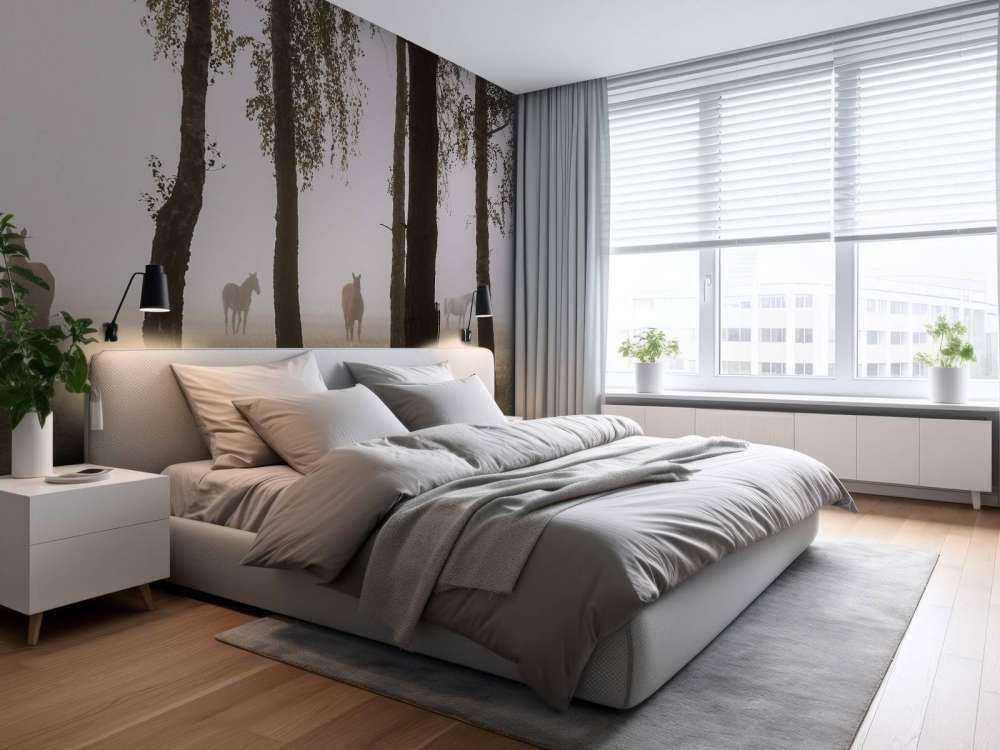 Paarden in de Ochtendnevel