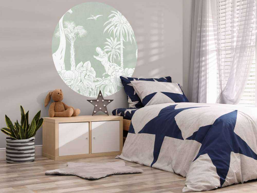 Monochrome Dino - Green