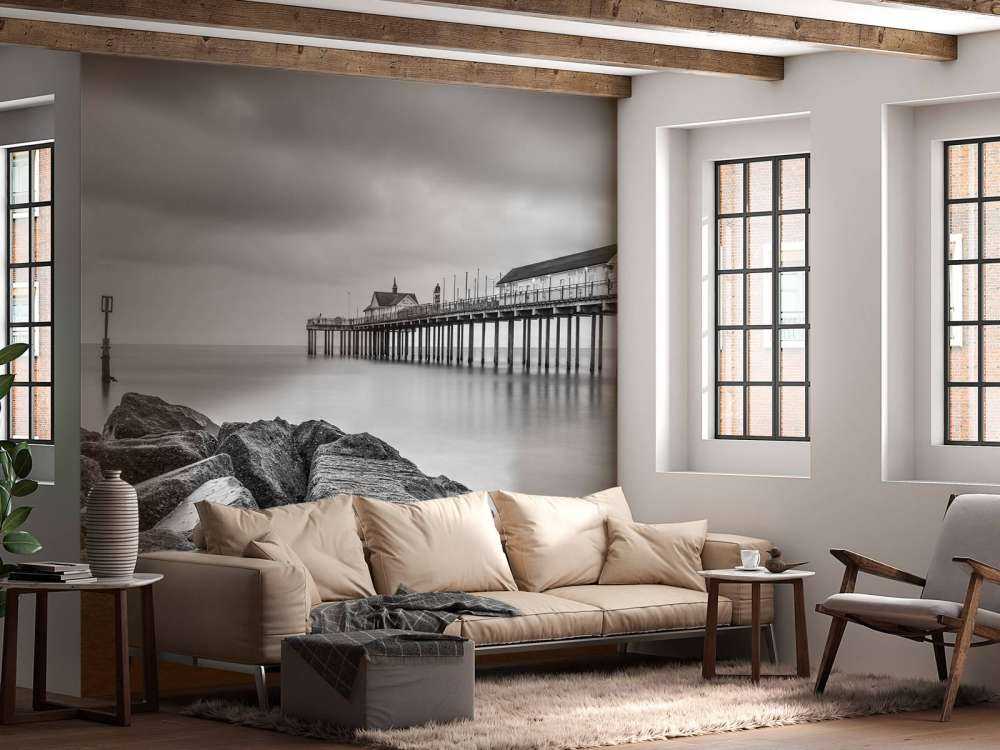 Pier on Southwold beach