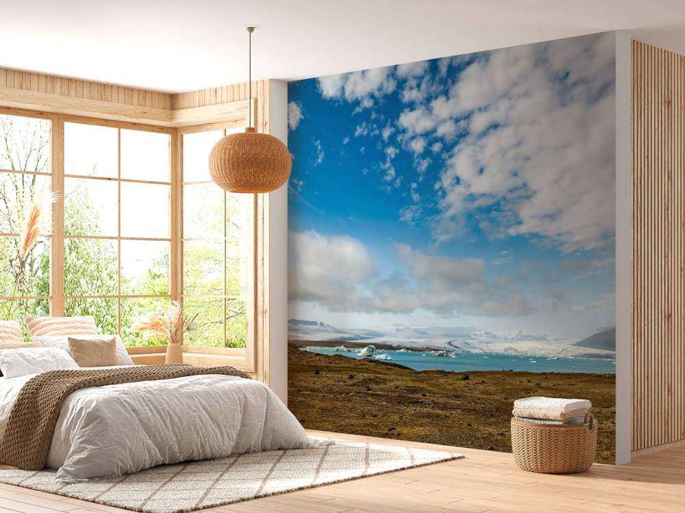 Panorama van Jökulsárlón