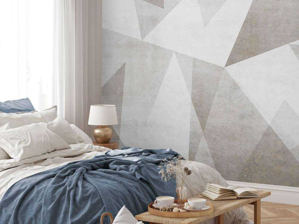 Betonlook geometrisch lichtspel