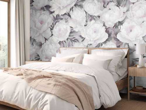 Peonie`s Wall Black
