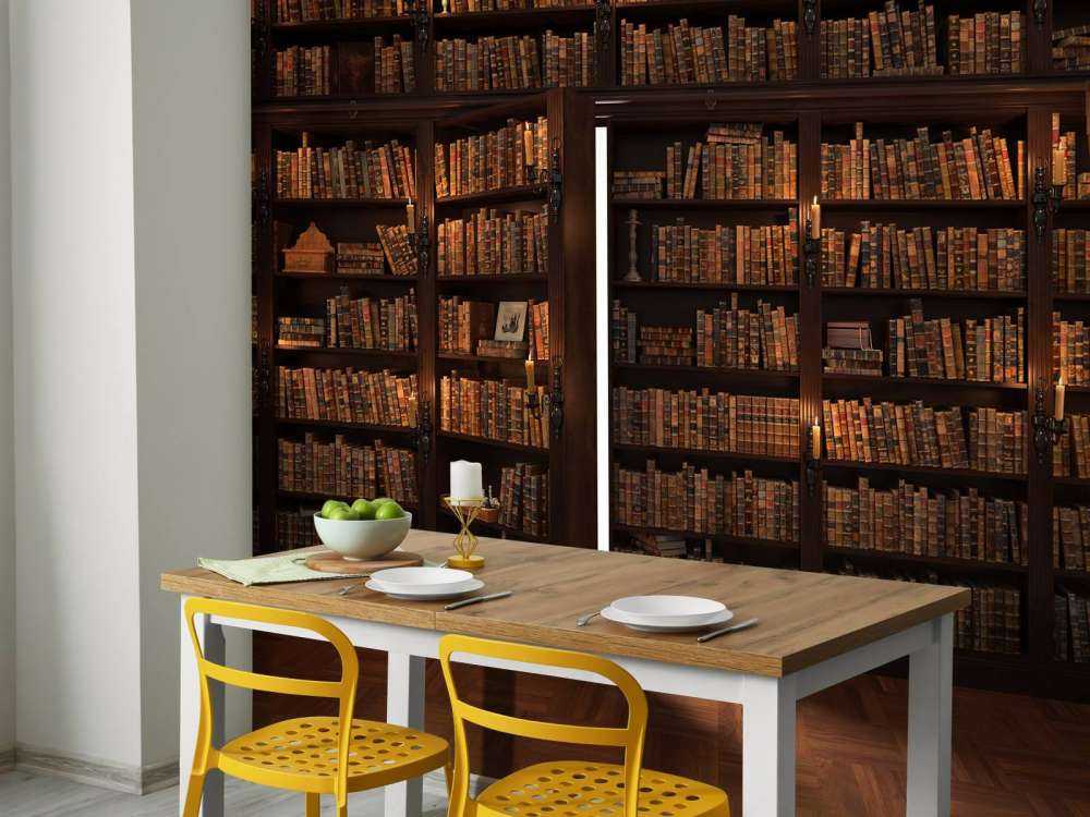 Geheime Bibliotheek met Verborgen Deur