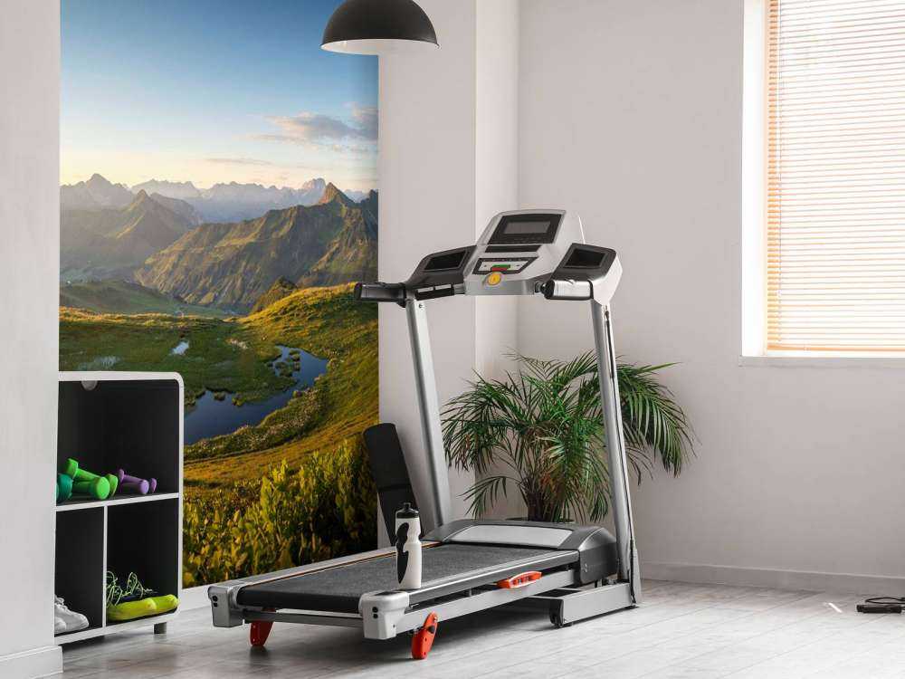 Zonlicht over bergvallei