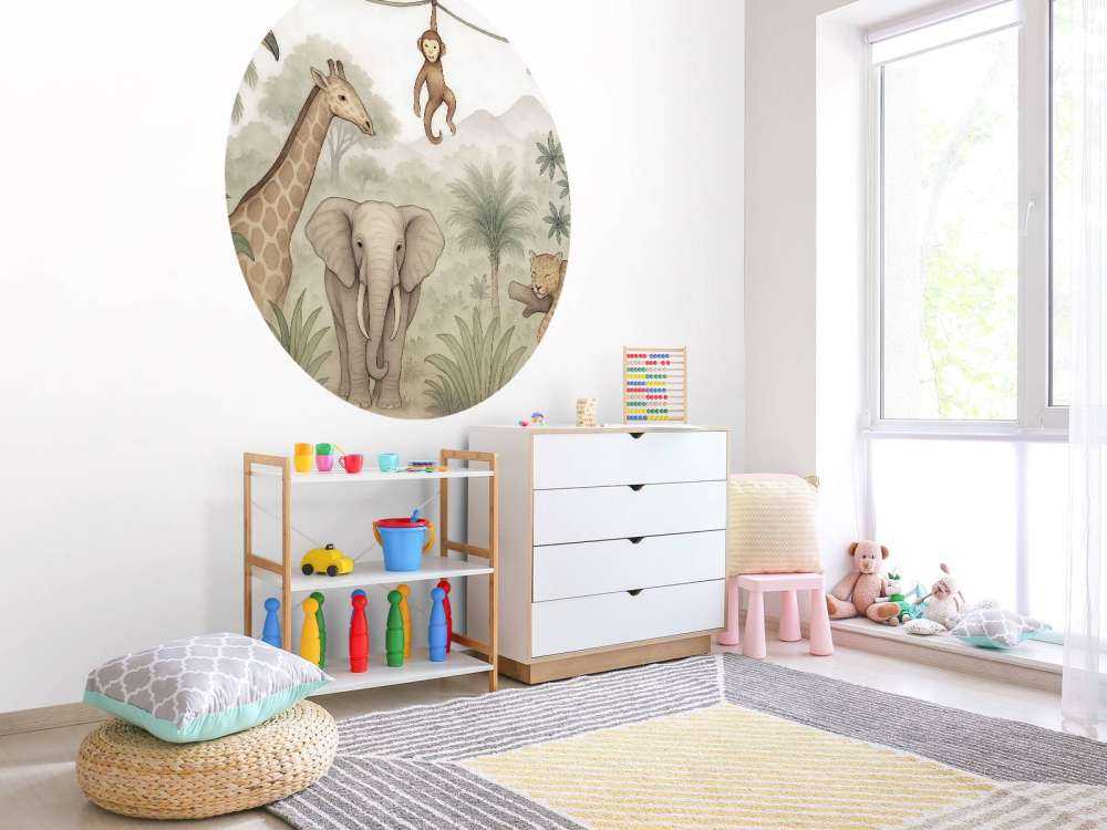 Junglevriendjes in kleur