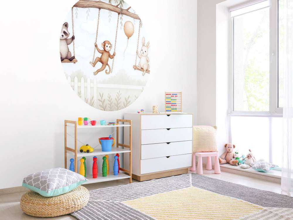 Schommelpret met bosvriendjes