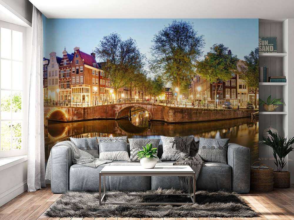 Amsterdam bij nacht