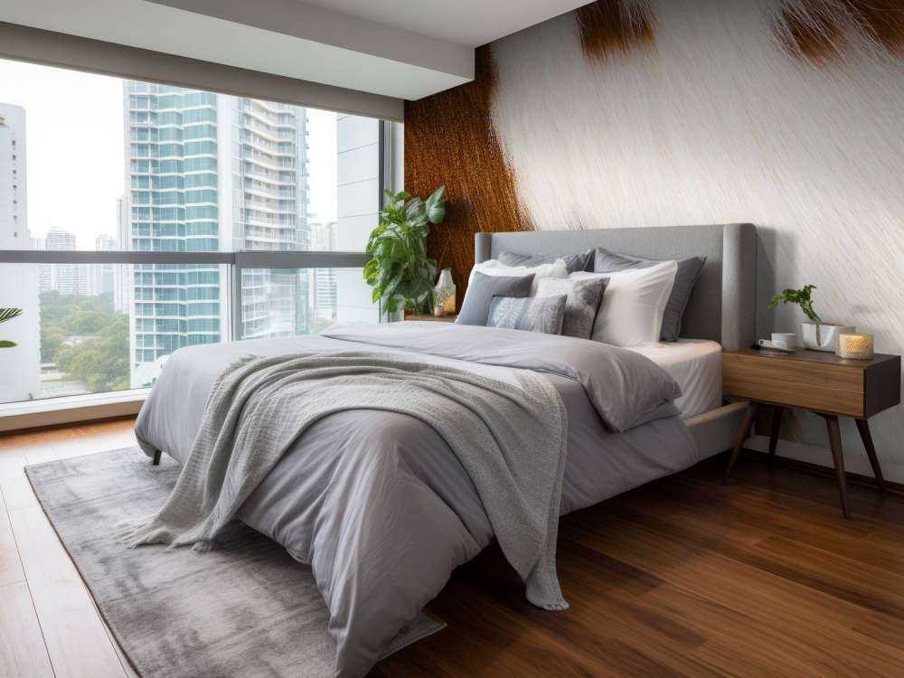 Koeienhuid roodbonte koe