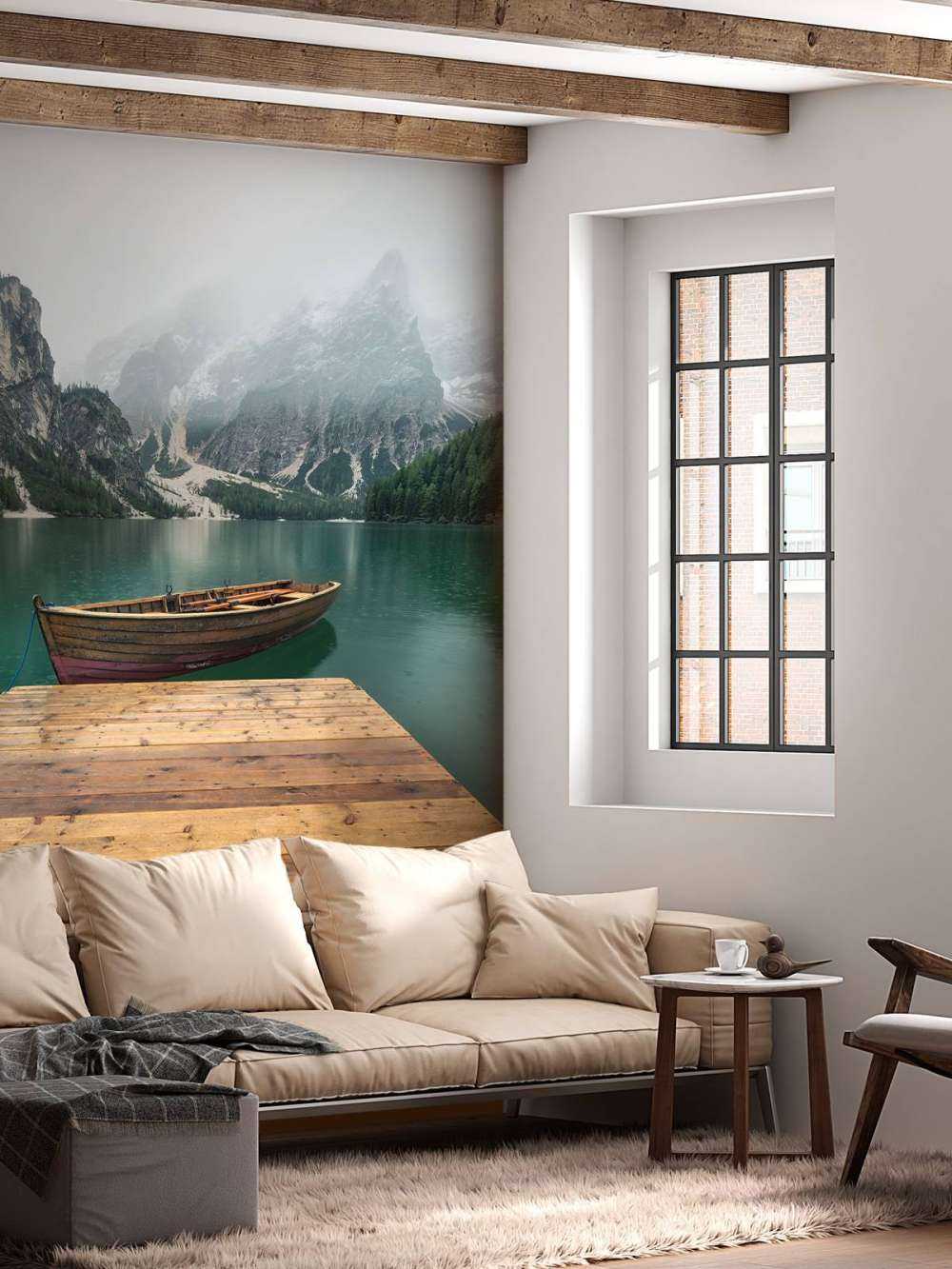 Bootje aan de steiger