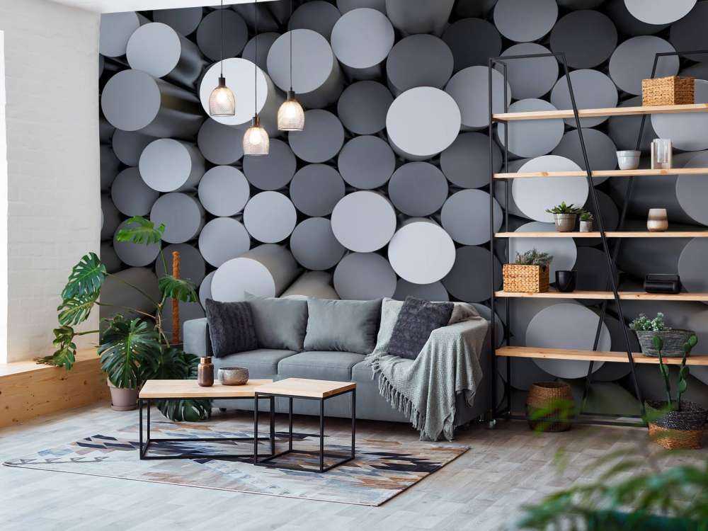 Kleurrijke cilinders