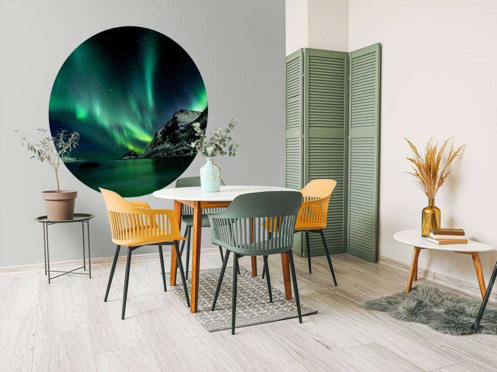 Mintgroen Noorderlicht