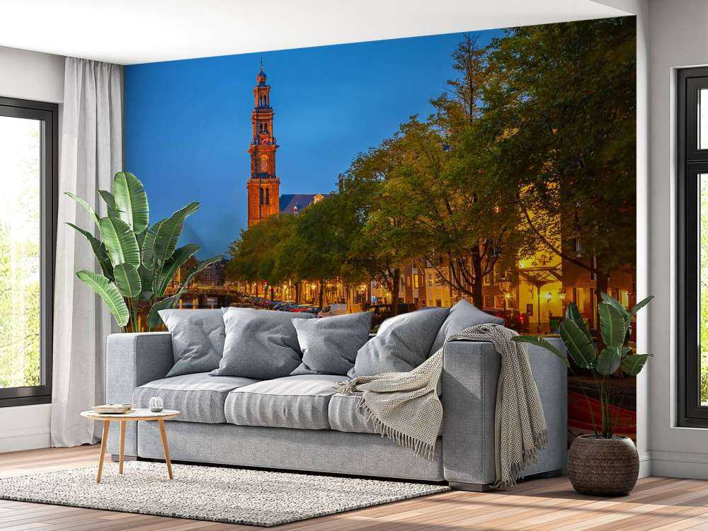 Kerk op de Prinsengracht in Amsterdam