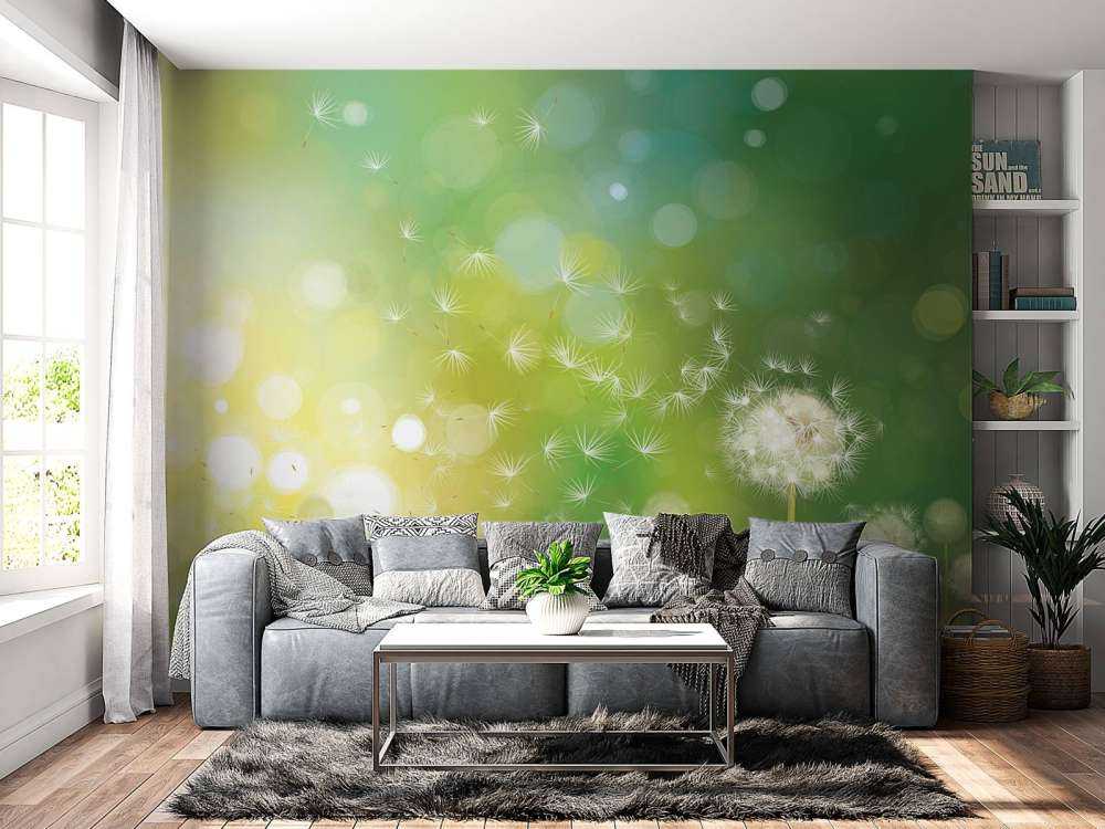 Paardebloemen in de lente