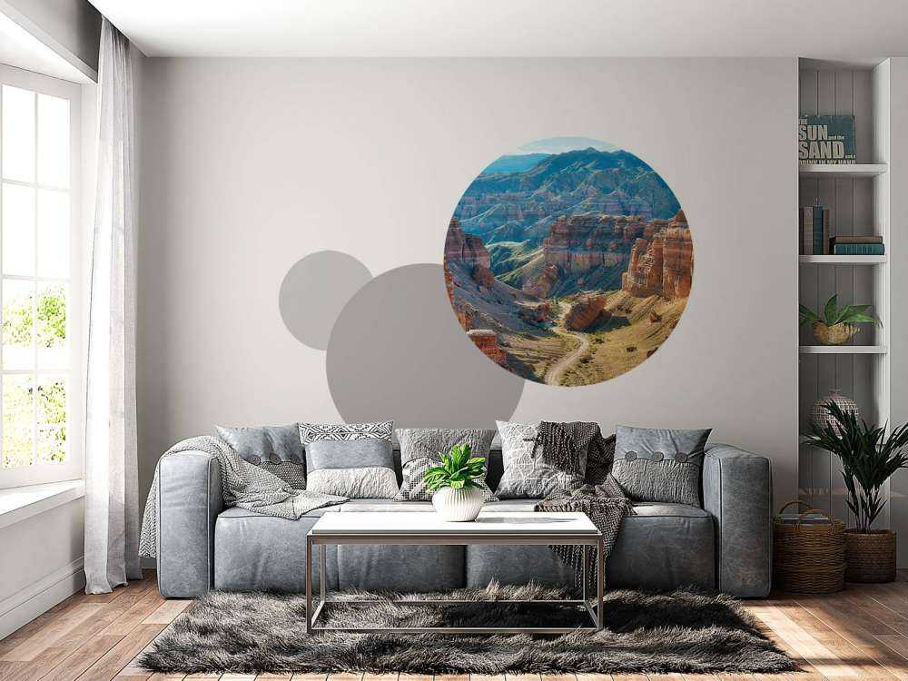 Charyn Canyon in Zuidoost-kazachstan