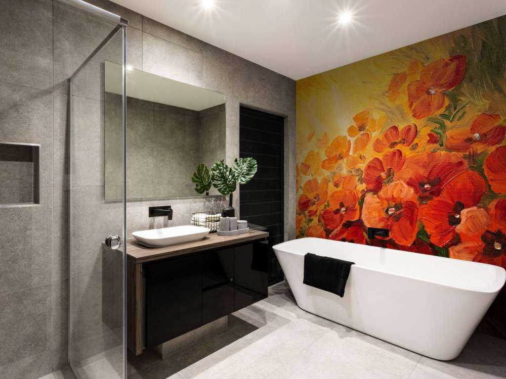 Olieverfschilderij van klaprozen