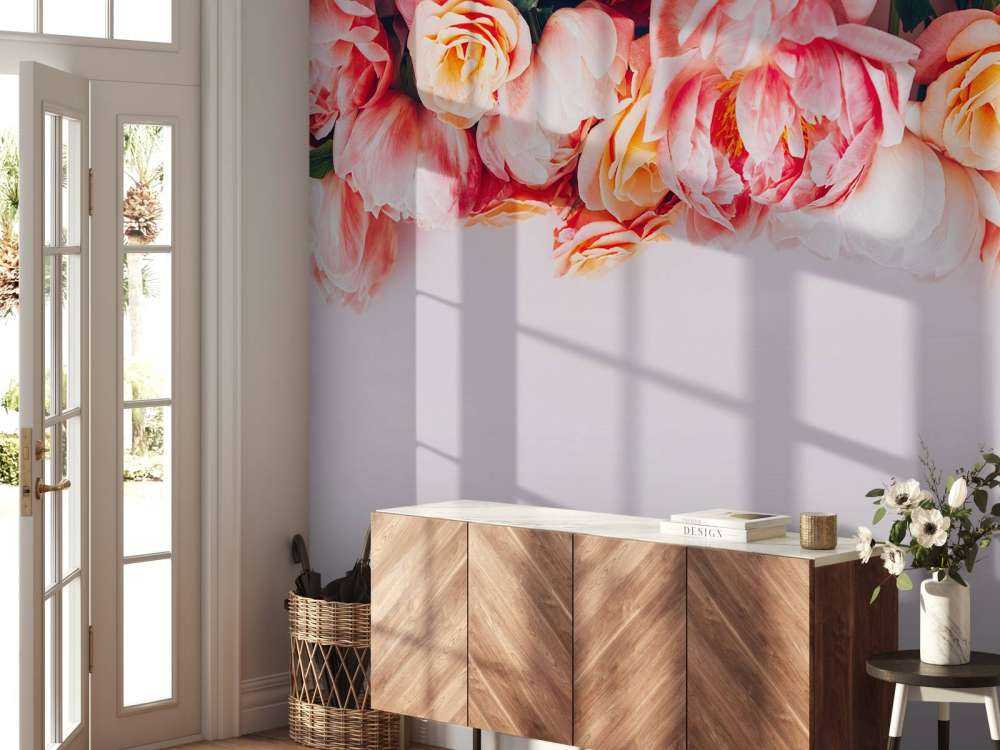 Rozen in verschillende roze tinten