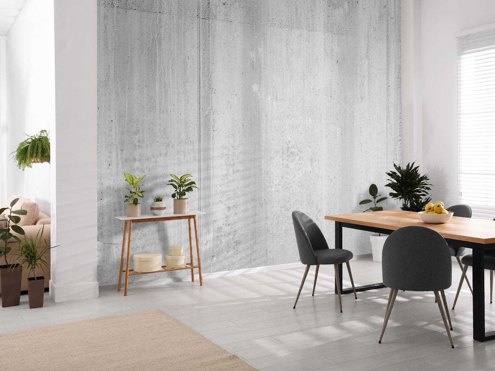 Beton zwart-wit