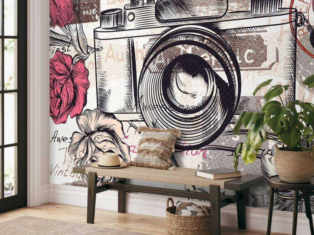 Camera vintage design