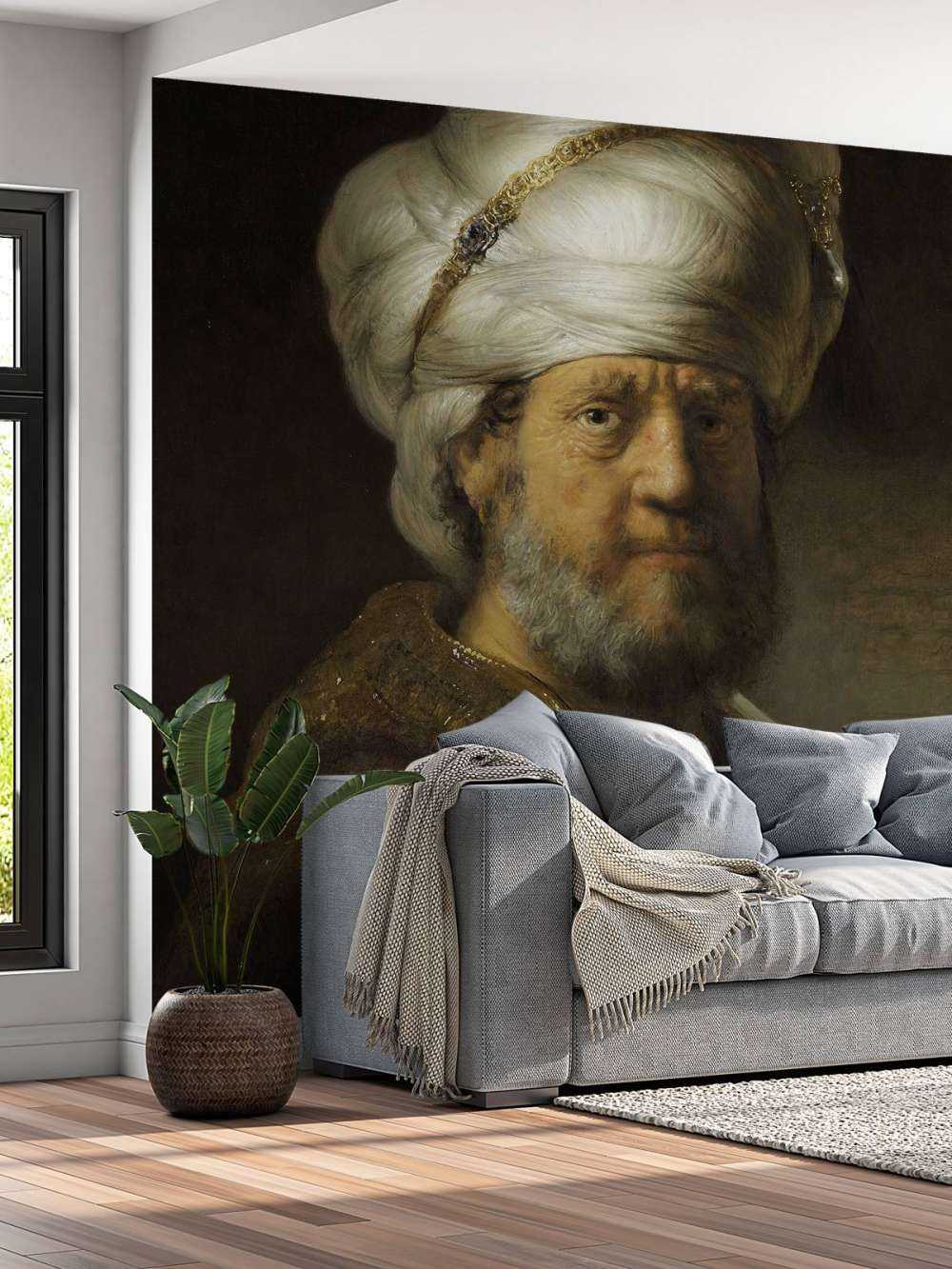 Man in oosterse kleding