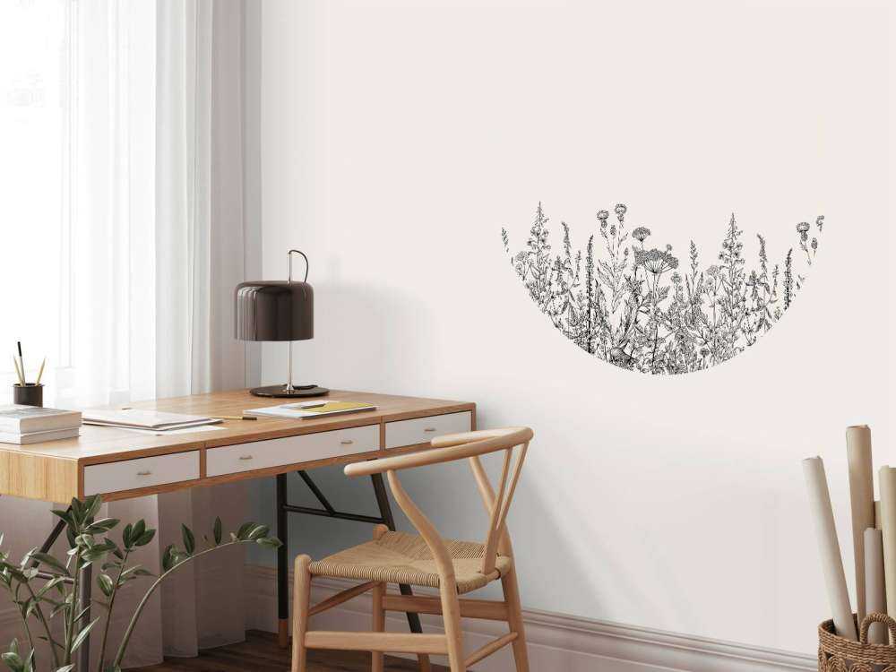 Getekende hoge grassen