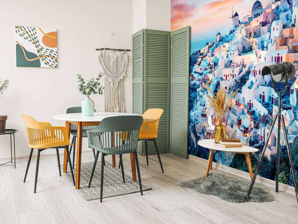 Witte huisjes op Santorini