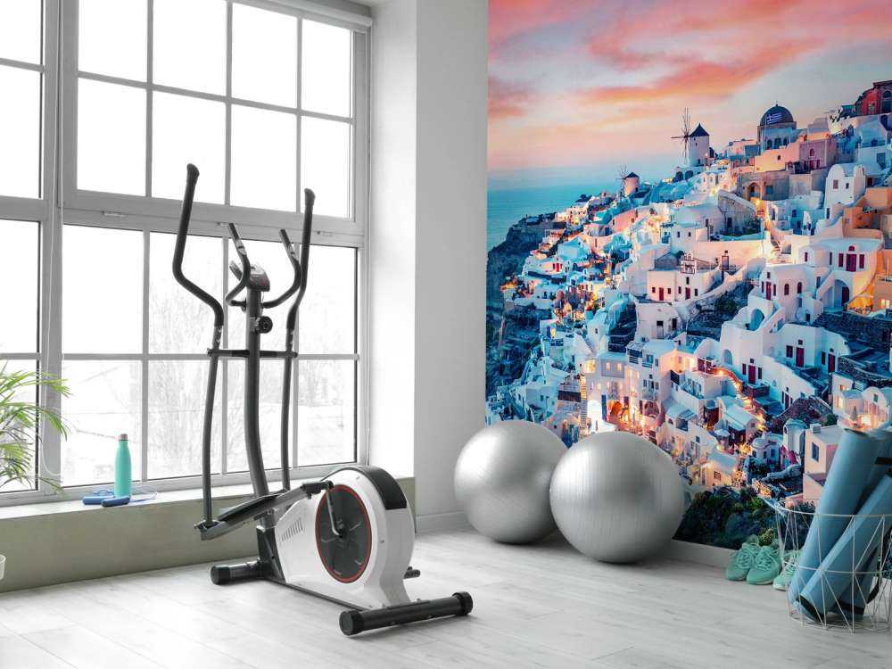 Witte huisjes op Santorini