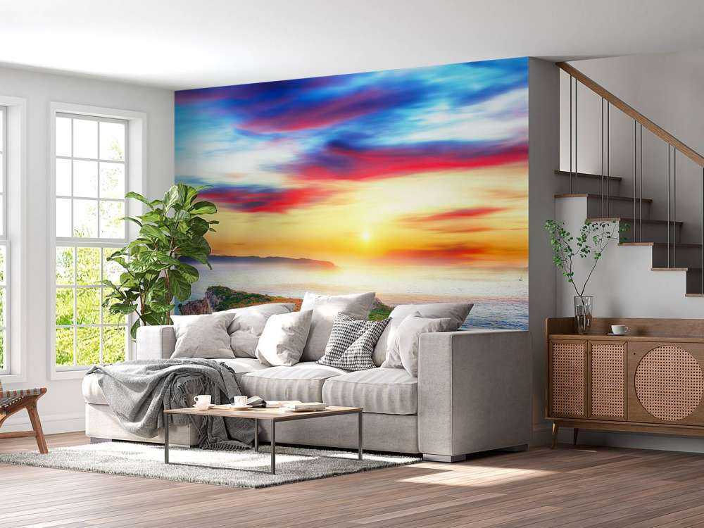 Magische zonsondergang op Sicilië